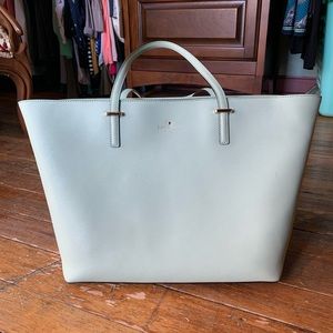 Kate Spade Medium Harmony Tote in Mint Mojito